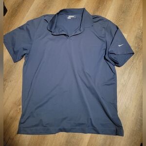 Nike Men's Dark Blue Polo Shirt